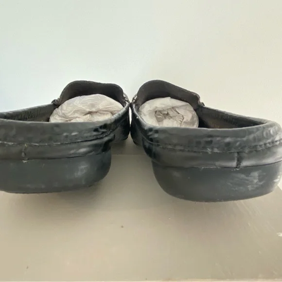 Stuart Weitzman Black flats Mules